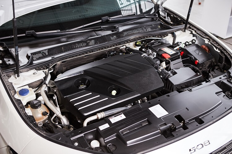 Peugeot 508 elbil til service